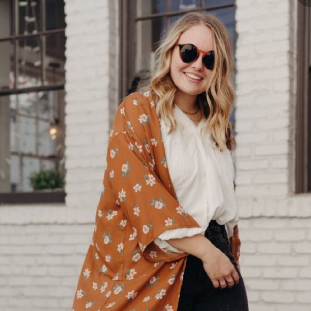 Holly Floral Kimono